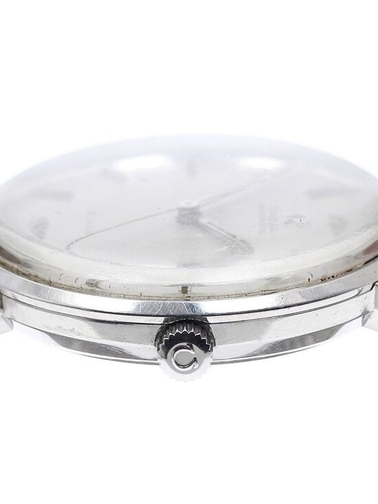 OMEGA De Ville 166.033 Date vintage Silver Dial Automatic Men\'s Watch_939920 main image 4